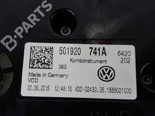 Instrument cluster VW GOLF VII (5G1, BQ1, BE1, BE2) 1.6 TDI | BP2338372C47 