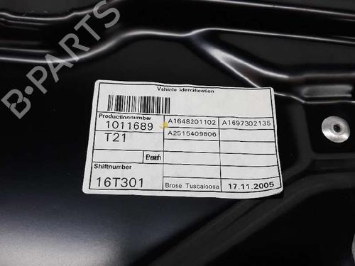 Rear left window mechanism MERCEDES-BENZ R-CLASS (W251, V251) R 350 CDI 4-matic (251.022, 251.122) | BP4699802C24 