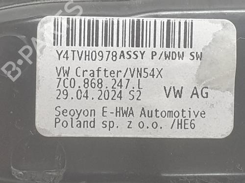 Right front window switch MAN TGE Van 2.0 TDI (01V, 03V, 36V, UYB, UYC, UYD) | BP35737191I26 - Image 5