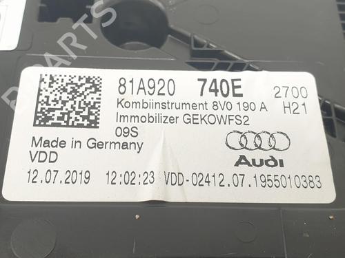 Instrument cluster AUDI Q2 (GAB, GAG) 30 TFSI | BP17217938C47 