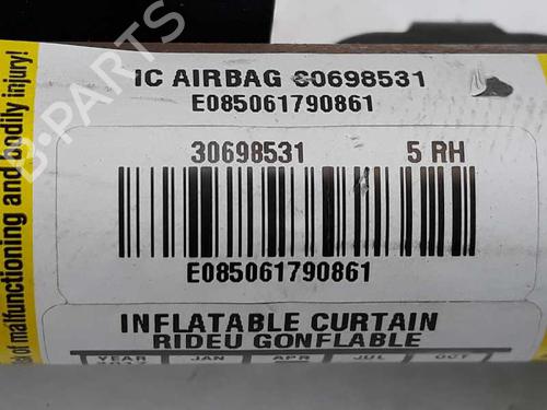Right curtain airbag VOLVO XC90 I (275) D5 AWD | BP5566527C12 