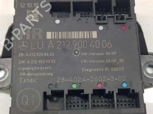 Electronic module MERCEDES-BENZ E-CLASS (W212) E 220 CDI / BlueTEC (212.001, 212.002) | BP18295241M83 