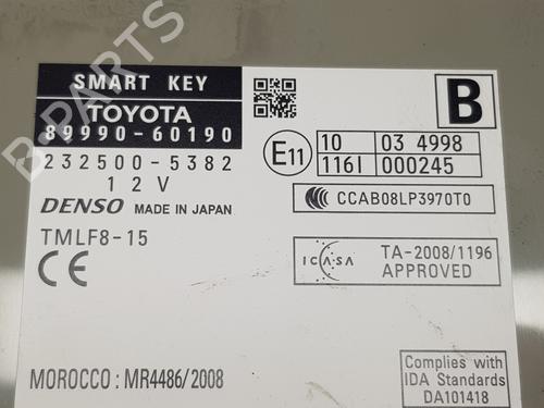 Electronic module TOYOTA LAND CRUISER PRADO (_J15_) 3.0 D-4D (KDJ155_, KDJ150_, KDJ150R, KDJ155R) | BP14994882M83 