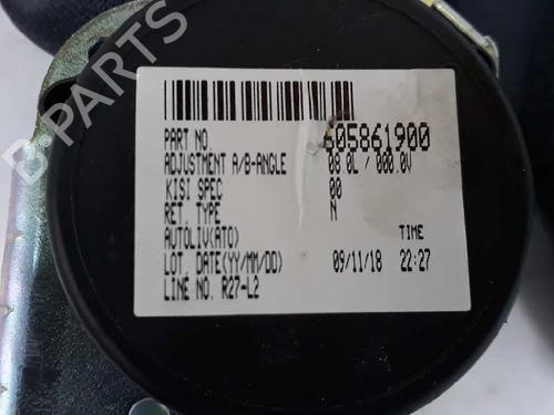 Rear right seatbelt MITSUBISHI OUTLANDER II (CW_W) 2.2 DI-D 4WD | BP6622169I28 