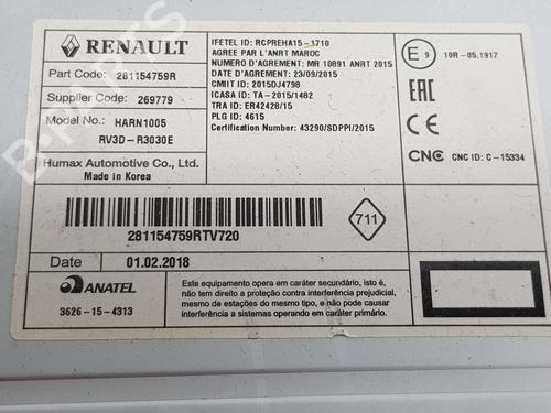 Radio DACIA SANDERO II  | BP29591197E6 