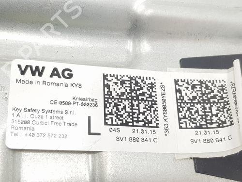 Airbag Kit AUDI A3 Sportback (8VA, 8VF) 1.4 TSI | BP15597318C86 