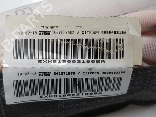 Right curtain airbag CITROËN C4 Picasso II 1.6 HDi / BlueHDi 115 | BP32124024C12 