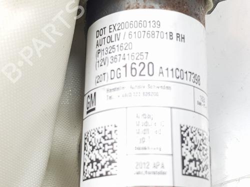 Right curtain airbag OPEL ASTRA J (P10) 1.7 CDTI (68) | BP12582868C12 