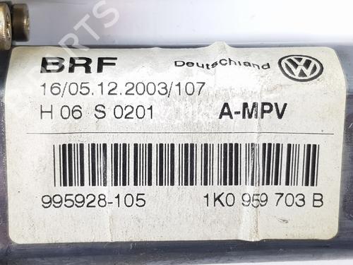 Left rear window motor VW TOURAN (1T1, 1T2) 2.0 TDI | BP17904914E23 