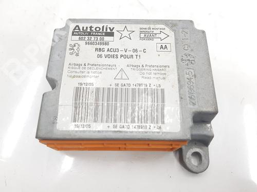 Used ECU airbags ECU airbags PEUGEOT 206 Hatchback (2A/C) 1.6 16V (109 hp) 11047235 11047235