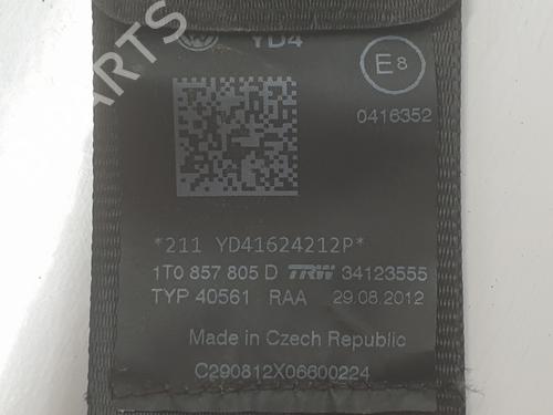 Rear left seatbelt VW TOURAN (1T3) 2.0 TDI | BP36361996I29 - Image 5