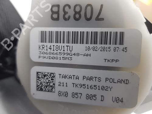 Rear left seatbelt AUDI A1 (8X1, 8XK) 1.0 TFSI | BP17613117I29 