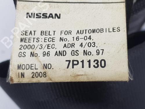 Rear right seatbelt NISSAN NAVARA NP300 (D40) 2.5 dCi 4WD | BP15181824I28 