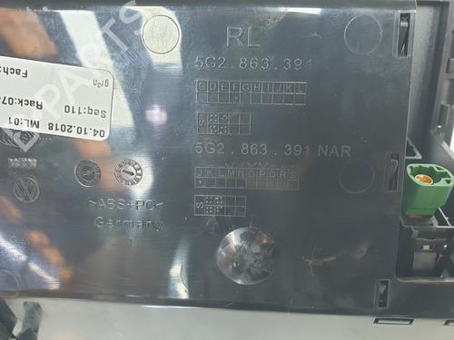 Glove box VW GOLF VII (5G1, BQ1, BE1, BE2) 2.0 TDI | BP10233308C95 
