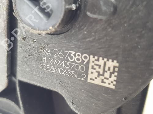 Front right lock OPEL CROSSLAND X / CROSSLAND (P17, P2QO) 1.2 (75) | BP20196806C97 