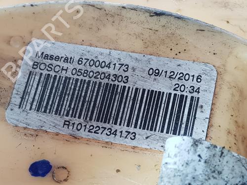 Fuel pump MASERATI LEVANTE SUV (M161) 3.0 D Q4 | BP26895141M76 