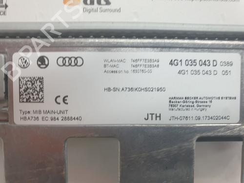 Electronic module AUDI A6 C7 (4G2, 4GC) 2.0 TDI | BP31854373M83