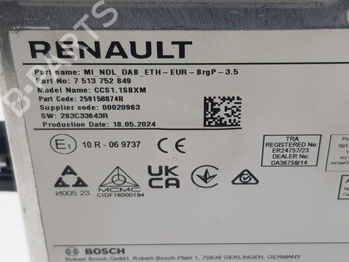 Radio RENAULT ARKANA I (LCM_, LDN_) | BP32632429E6