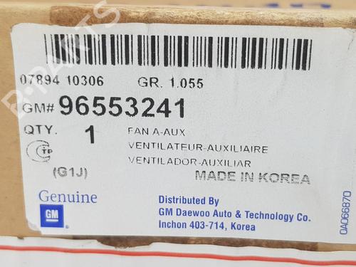Radiator fan CHEVROLET NUBIRA Saloon 1.6 | BP16525920M35 