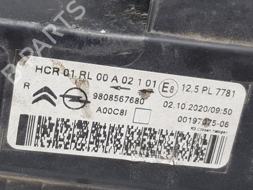 Højre forlygte CITROËN JUMPY III Van (V_)  | BP34226941C29  - Image 5