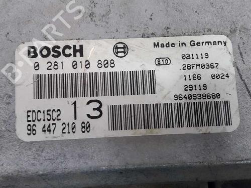 Engine control unit (ECU) CITROËN C5 I (DC_) 2.0 HDi (DCRHZB, DCRHZE) | BP5186338M57 
