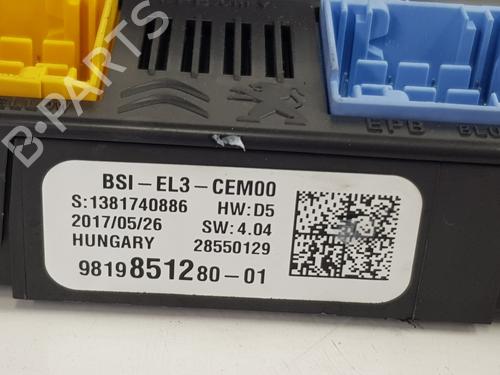 Fuse box OPEL CROSSLAND X / CROSSLAND (P17, P2QO) 1.2 (75) | BP31136572E1 