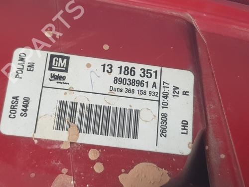 Right taillight OPEL CORSA D (S07) 1.3 CDTI (L08, L68) | BP13908477C35 