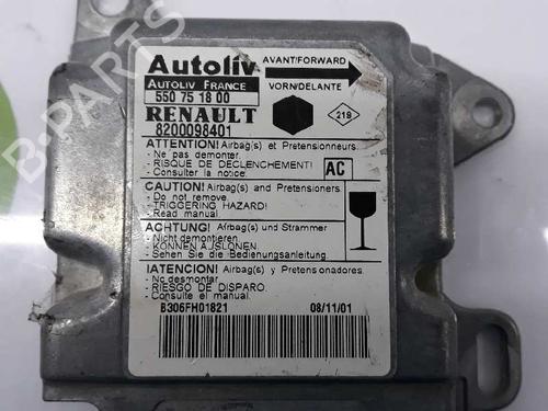 ECU airbags RENAULT KANGOO (KC0/1_)  | BP1544108M53 