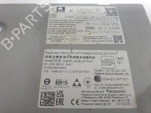 Display monitor SEAT IBIZA V (KJ1, KJG)  | BP28151608C48 