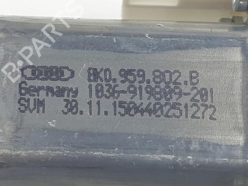 Right front window motor AUDI A6 C7 (4G2, 4GC) 2.0 TDI | BP29575339E20 