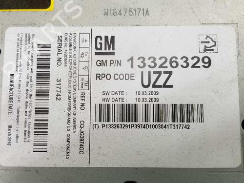 Radio OPEL INSIGNIA A (G09) 2.0 CDTI (68) | BP4515566E6 
