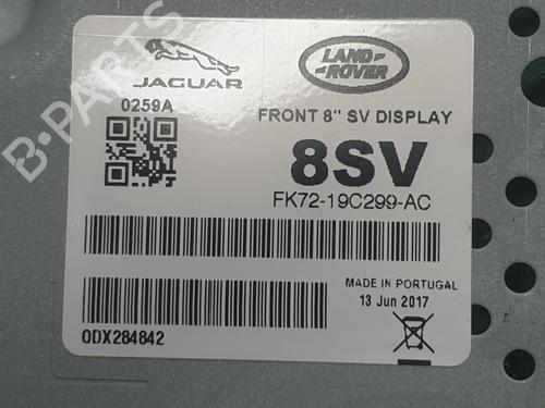 Display monitor LAND ROVER RANGE ROVER EVOQUE (L538) 2.0 D | BP31958035C48 