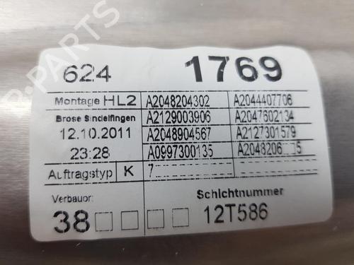Rear left window mechanism MERCEDES-BENZ C-CLASS (W204) C 220 CDI (204.008) | BP11173989C24 