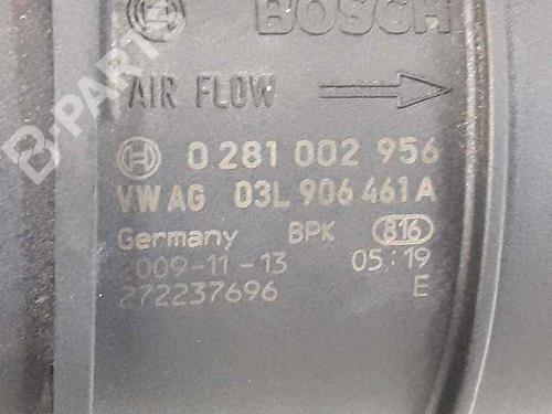 Mass air flow sensor AUDI A3 Sportback (8PA) 2.0 TDI 16V | BP1635280M95 
