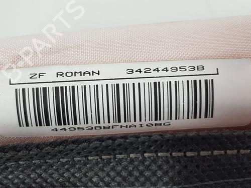 Left curtain airbag DACIA DUSTER (HM_)  | BP36912449C11  - Image 7