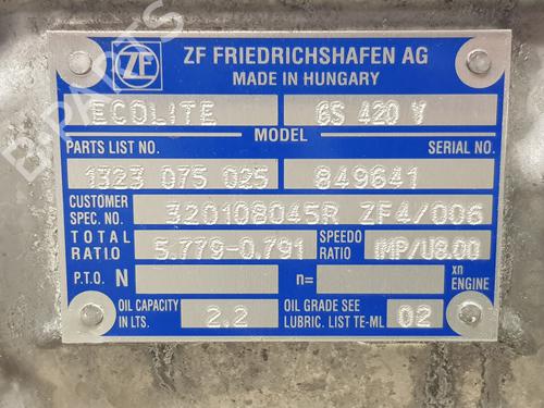 Gearbox RENAULT MASTER III Platform/Chassis (EV, HV, UV)  | BP32196434M3  - Image 5