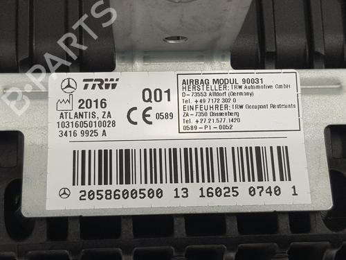 Passenger airbag MERCEDES-BENZ C-CLASS (W205) C 220 BlueTEC / d (205.002, 205.004) | BP5827260C10 
