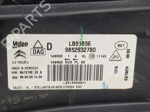 Right headlight CITROËN BERLINGO Box Body/MPV (K9) 1.5 BlueHDi 100 | BP31930996C29 