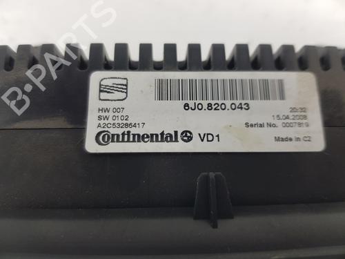 Climate control SEAT IBIZA IV (6J5, 6P1) 1.9 TDI | BP11022121I5 