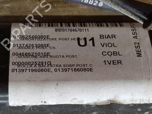 Rear axle OPEL MOVANO C Van (U9) 2.2 D | BP28387248M2 