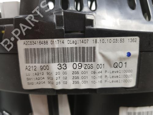 Instrument cluster MERCEDES-BENZ E-CLASS T-Model (S212) E 350 CDI 4-matic (212.289) | BP10004912C47 