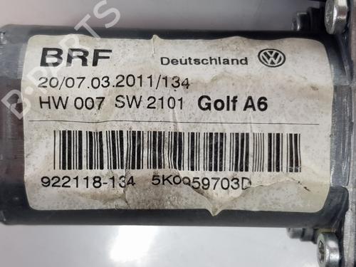 Left rear window motor VW GOLF VI (5K1) 1.6 TDI | BP29508574E23