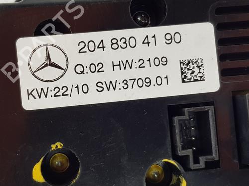 Climate control MERCEDES-BENZ C-CLASS (W204) C 220 CDI (204.008) | BP29535921I5 