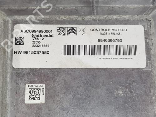 Engine control unit (ECU) CITROËN C3 III (SX) 1.2 VTi 82 | BP37471584M57 - Image 5