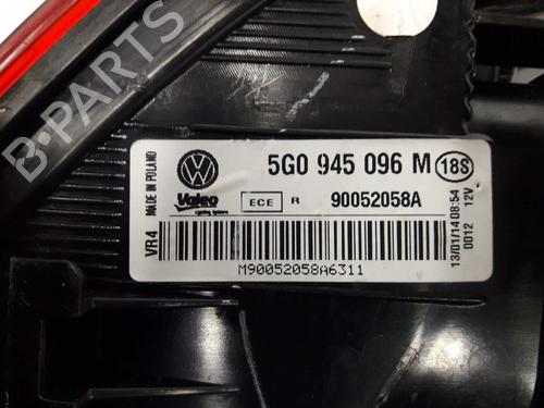 Right taillight VW GOLF VII (5G1, BQ1, BE1, BE2) 1.4 TSI | BP6415772C35 