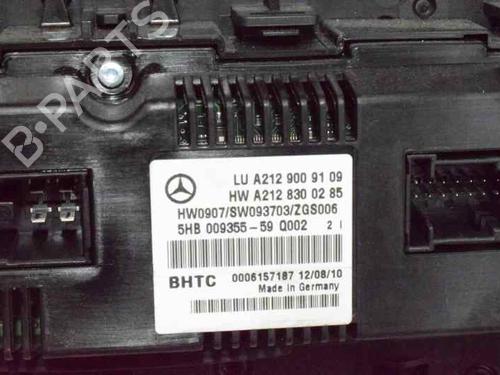Climate control MERCEDES-BENZ E-CLASS T-Model (S212) E 220 CDI / BlueTEC (212.202, 212.201) | BP1943780I5 