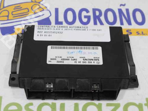 Used Automatic gearbox ECU Automatic gearbox ECU MERCEDES-BENZ E-CLASS (W211) E 270 CDI (211.016) (177 hp) 10258293 10258293