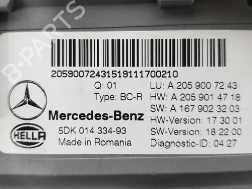 Electronic module MERCEDES-BENZ GLC Coupe (C253) AMG 43 4-matic (253.364) | BP9134047M83 