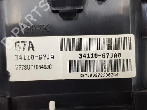 Instrument cluster SUZUKI GRAND VITARA II (JT, TE, TD) 1.9 DDiS (JB419WD, JB419XD) | BP27496743C47