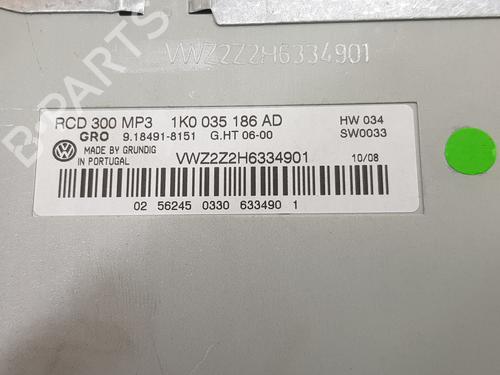 Radio VW GOLF V (1K1) 1.9 TDI | BP8928775E6 